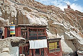Ladakh - Tak Tok Gompa built on a mountain spur